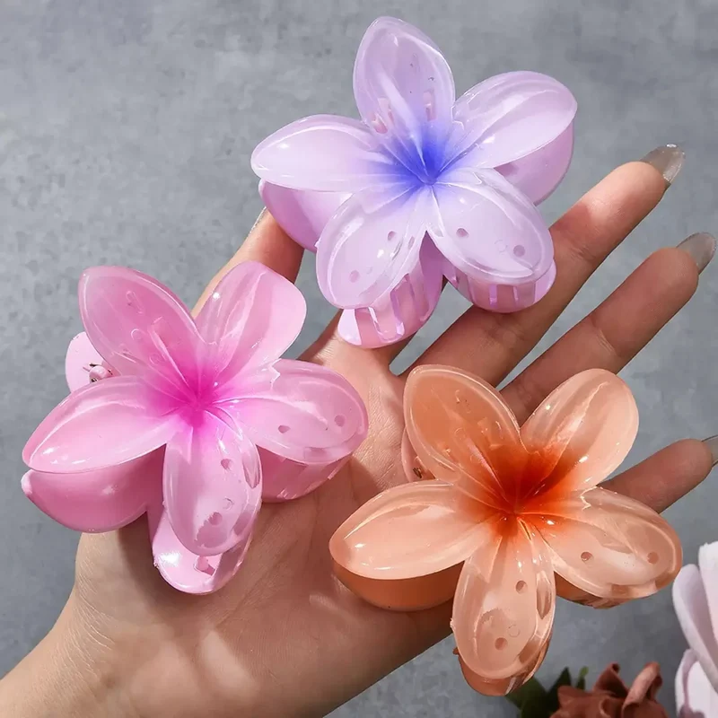 Pinces à cheveux - Fleurs d'été XXL