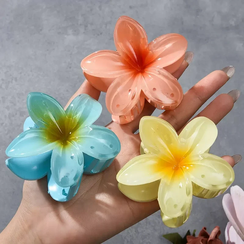Pinces à cheveux - Fleurs d'été XXL