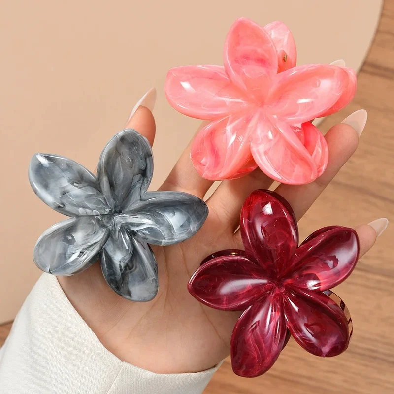 Pinces à cheveux - Fleurs d'été XXL