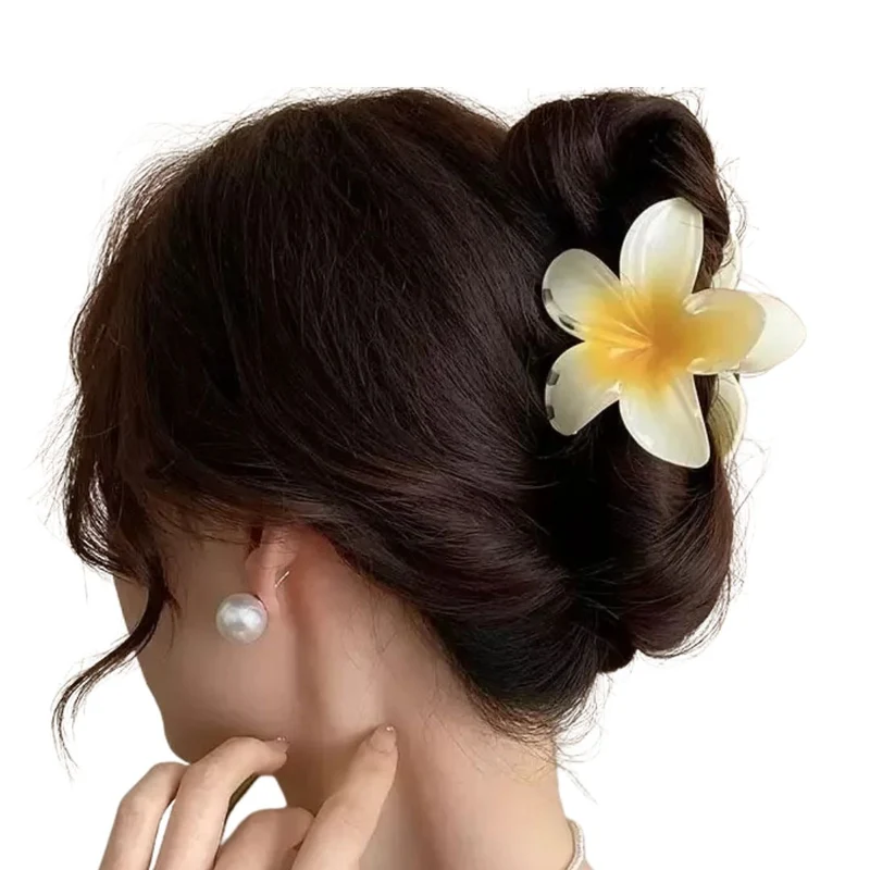 Pinces à cheveux - Fleurs d'Été Blancheur