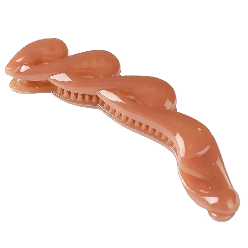 Pince à cheveux banane – Torsade Rayonnante