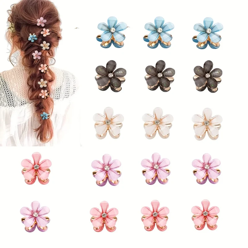Petites pinces à cheveux – Fleurs de Poche