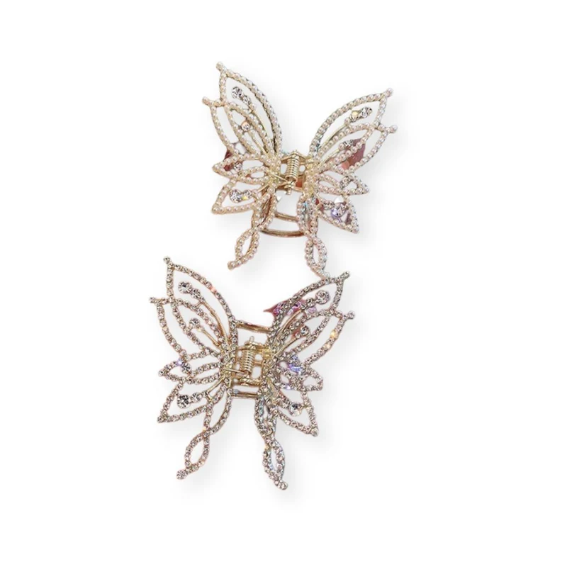 Pince à cheveux - Papillon Majestueux