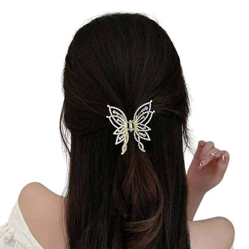 Pince à cheveux - Papillon Majestueux