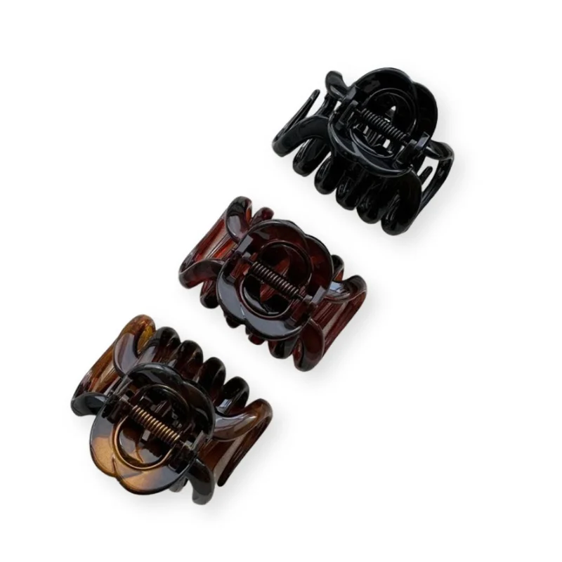 Grande pince à cheveux crabe – Volume Chic