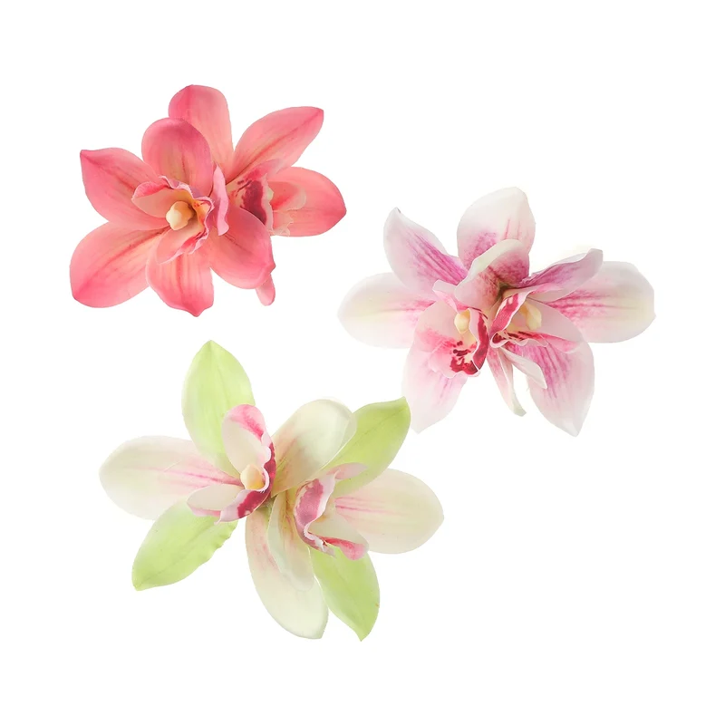 Pince à cheveux - Fleurs d'Orchidés
