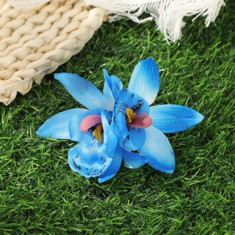 Pince à cheveux - Fleurs d'Orchidés