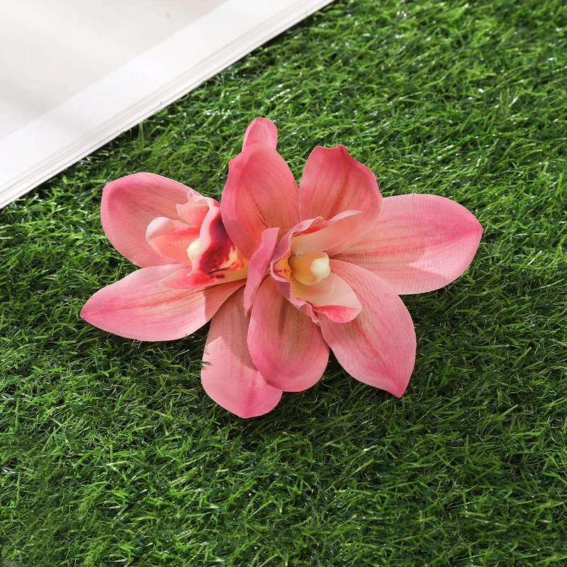 Pince à cheveux - Fleurs d'Orchidés