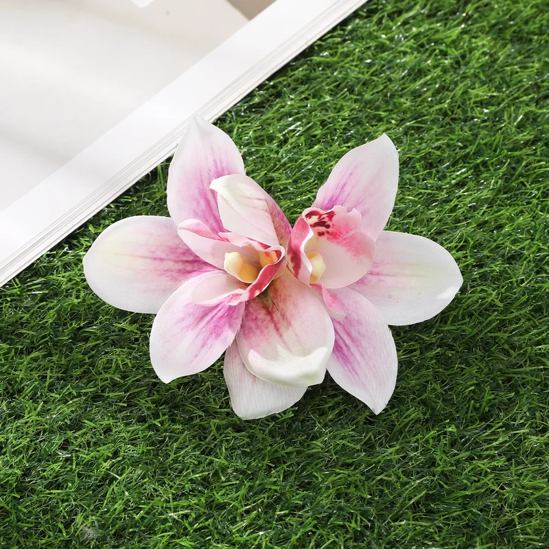 Pince à cheveux - Fleurs d'Orchidés