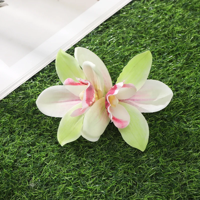 Pince à cheveux - Fleurs d'Orchidés