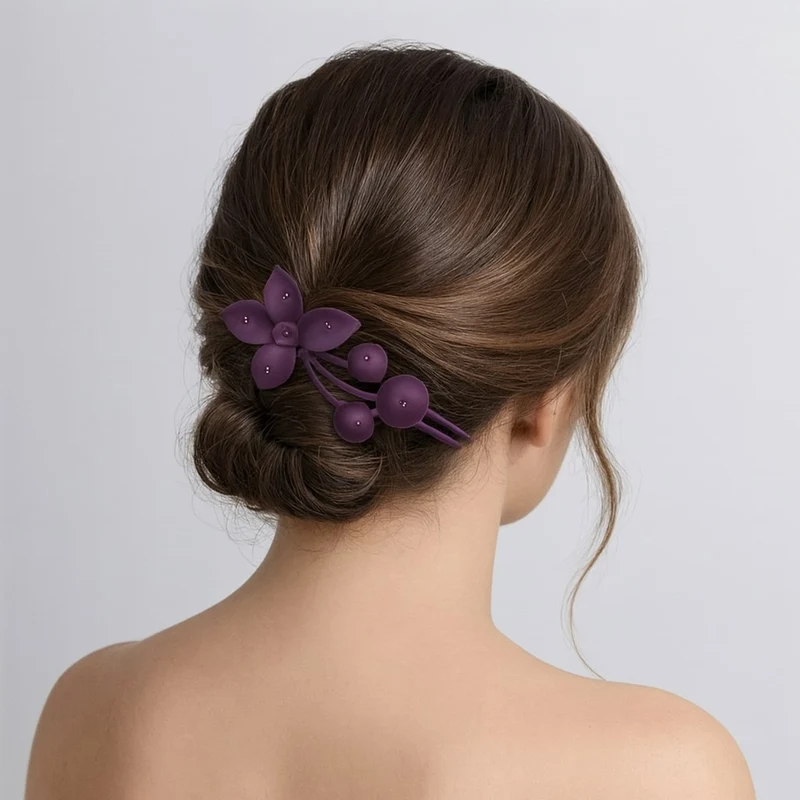 Pince à cheveux – Fleurs Sauvages