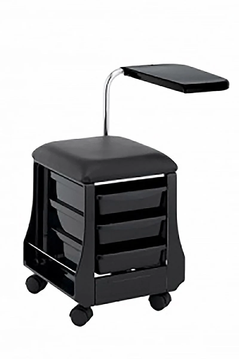 HAND SERVICE pouf tabouret et table manucure professionnelle JACQUES SEB - H-S-05