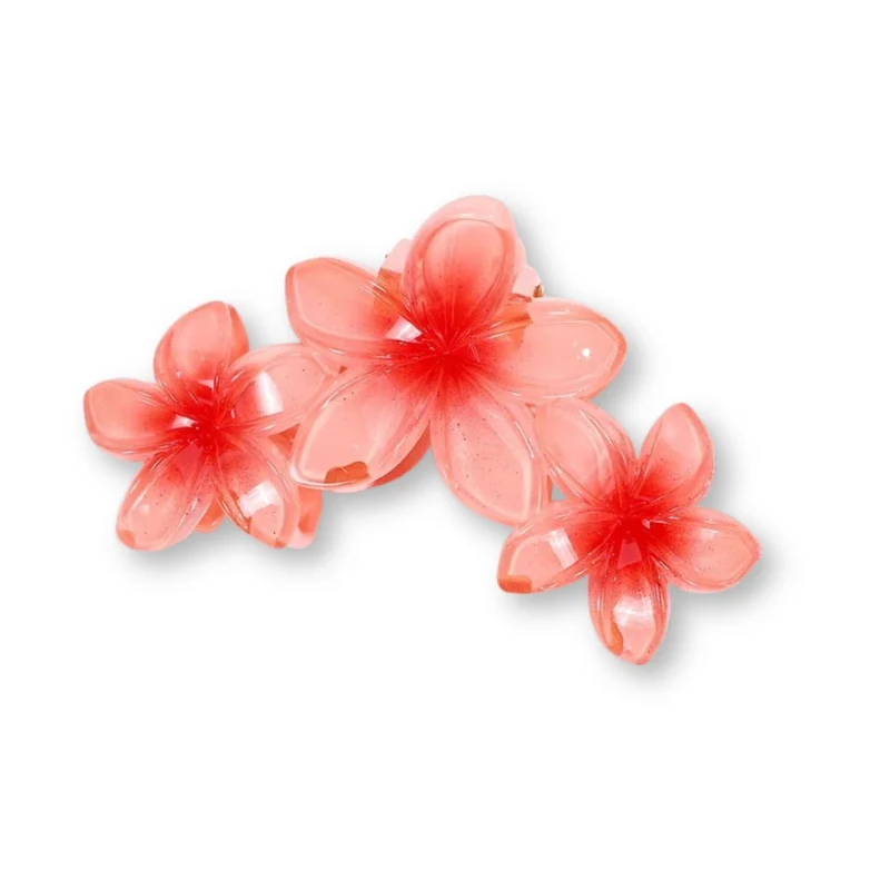 Pince à cheveux – Fleurs de Frangipanier