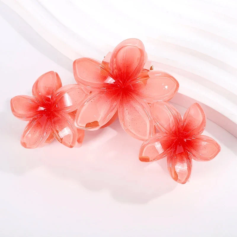Pince à cheveux – Fleurs de Frangipanier
