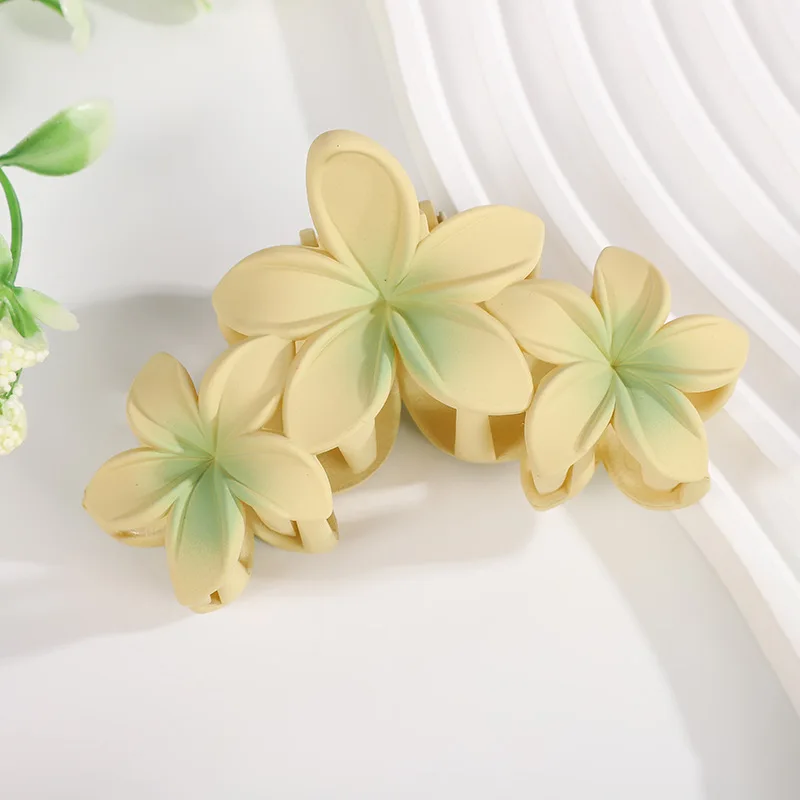 Pince à cheveux – Fleurs de Frangipanier
