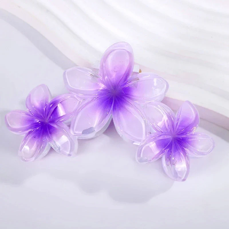 Pince à cheveux – Fleurs de Frangipanier