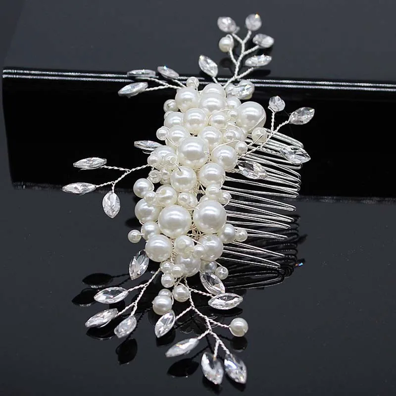 Peigne à cheveux mariage – Perles Royales