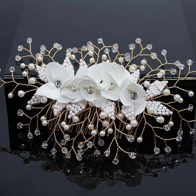 Peigne à cheveux mariage – Perles Royales