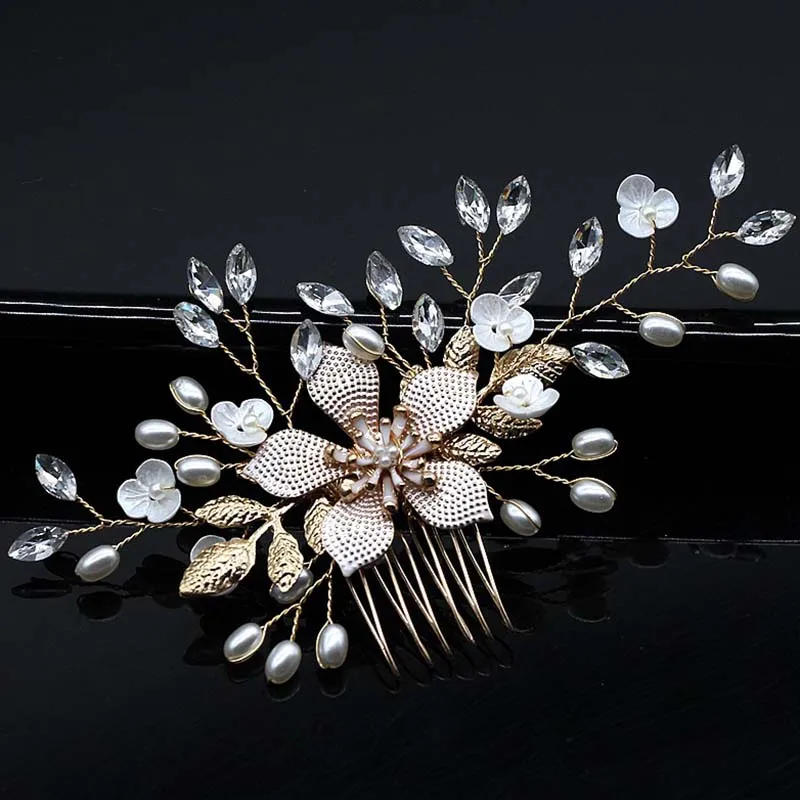Peigne à cheveux mariage – Perles Royales