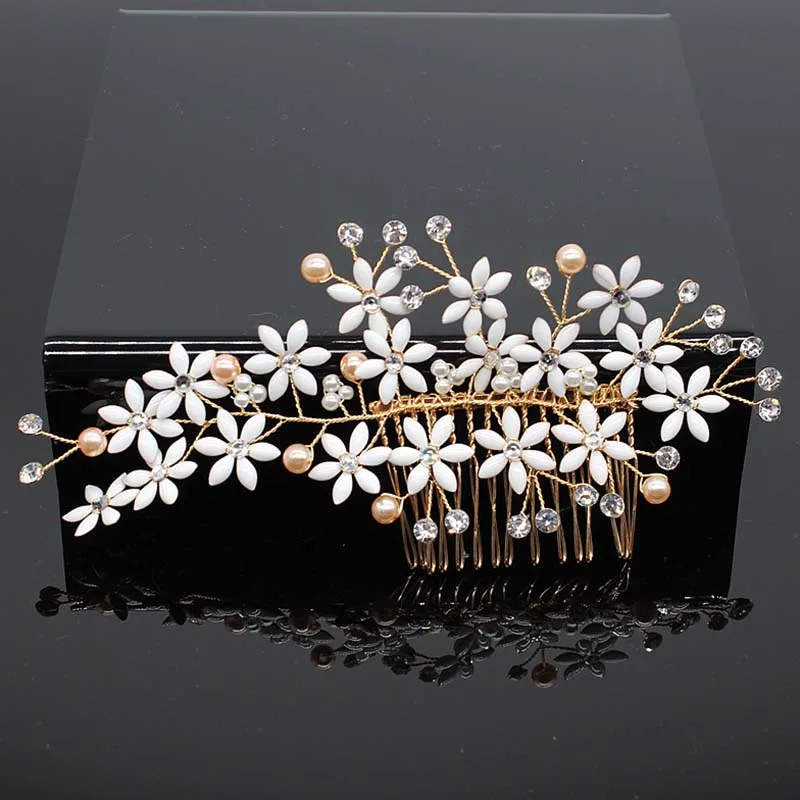 Peigne à cheveux mariage – Perles Royales