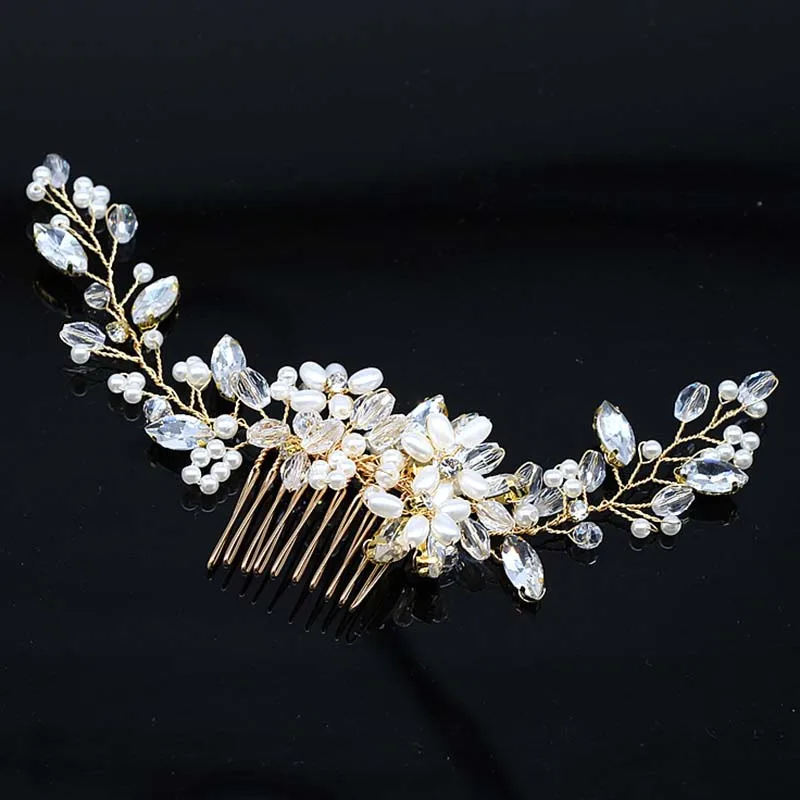 Peigne à cheveux mariage – Perles Royales