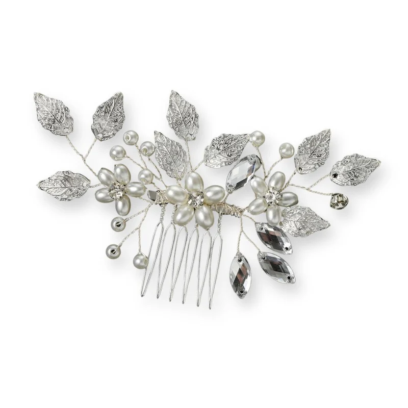 Peigne à cheveux mariage – Élégance Luxueuse