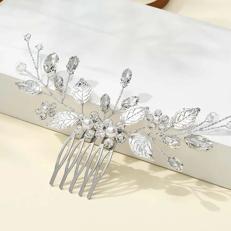 Peigne à cheveux mariage – Élégance Luxueuse