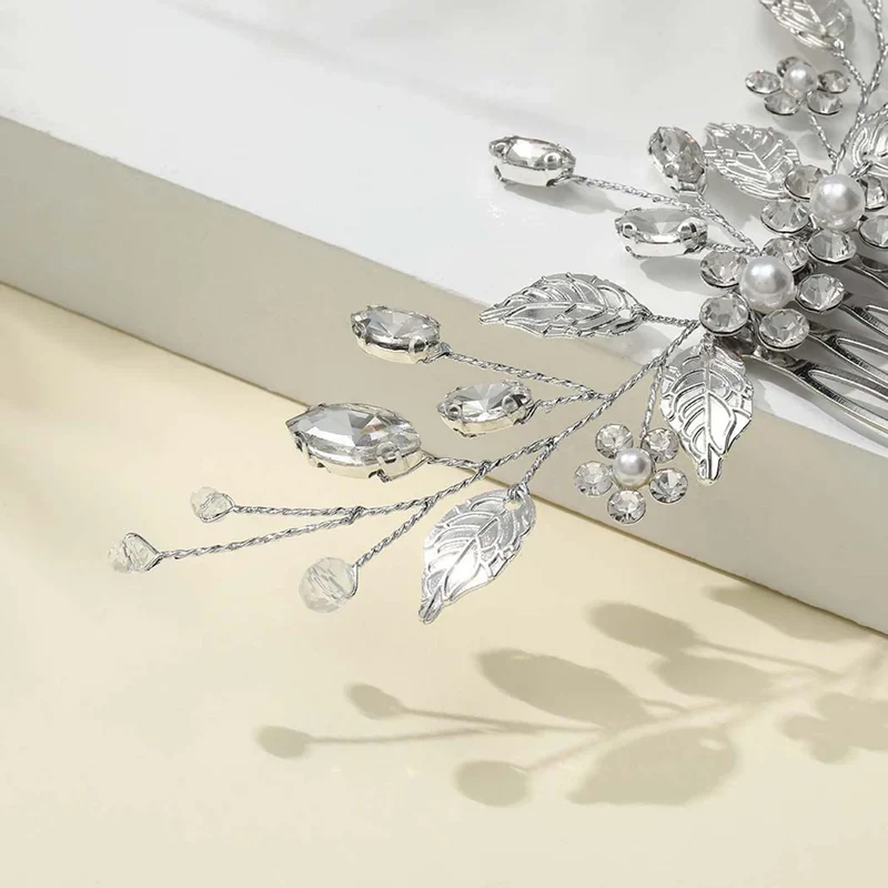 Peigne à cheveux mariage – Élégance Luxueuse
