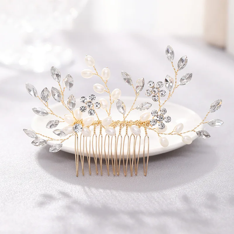 Peigne à cheveux mariage – Élégance Luxueuse