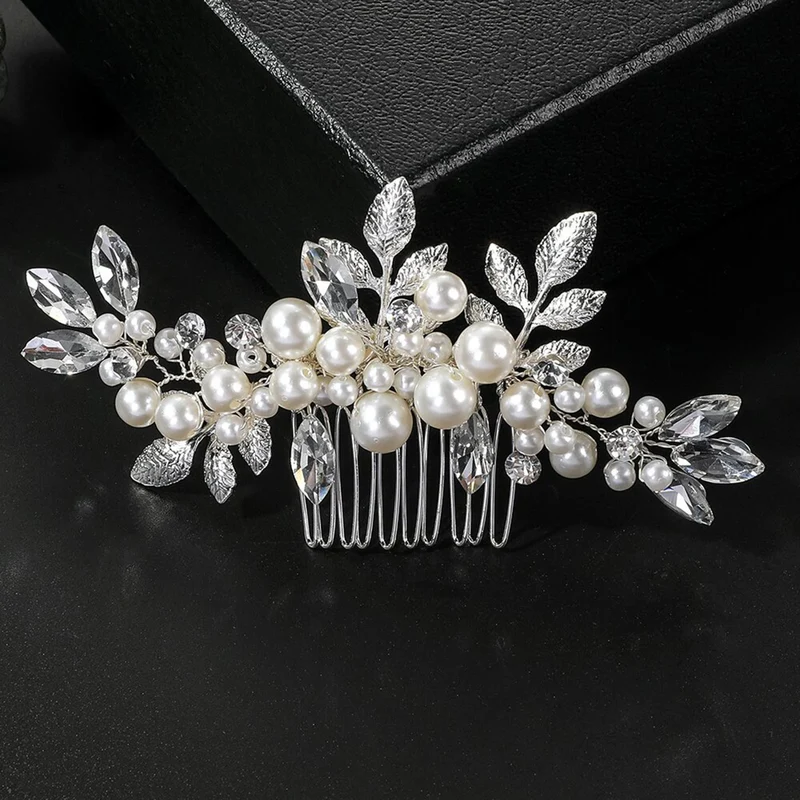 Peigne à cheveux mariage – Élégance Luxueuse