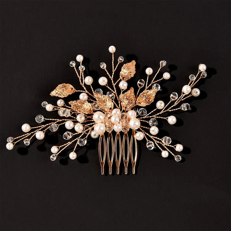 Peigne à cheveux mariage – Élégance Luxueuse