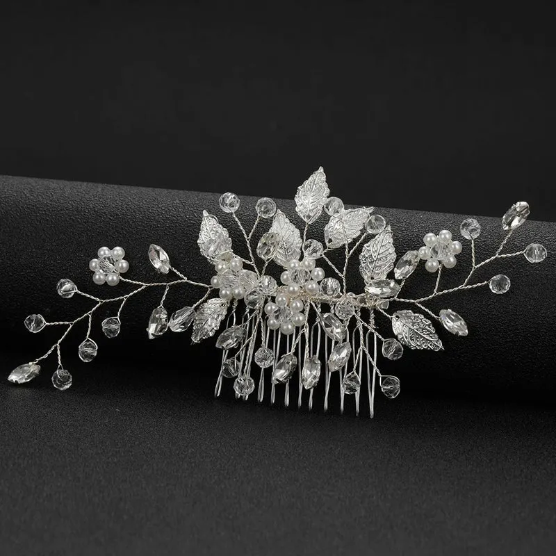 Peigne à cheveux mariage – Élégance Luxueuse
