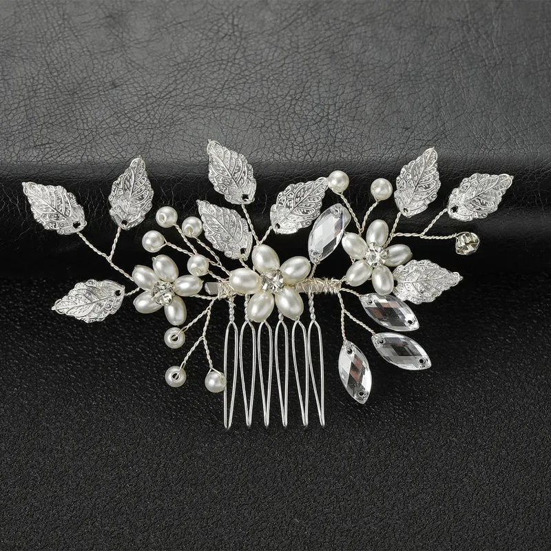Peigne à cheveux mariage – Élégance Luxueuse
