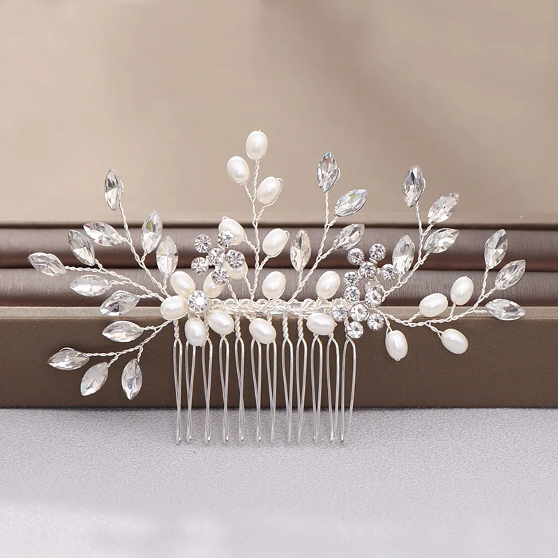Peigne à cheveux mariage – Élégance Luxueuse