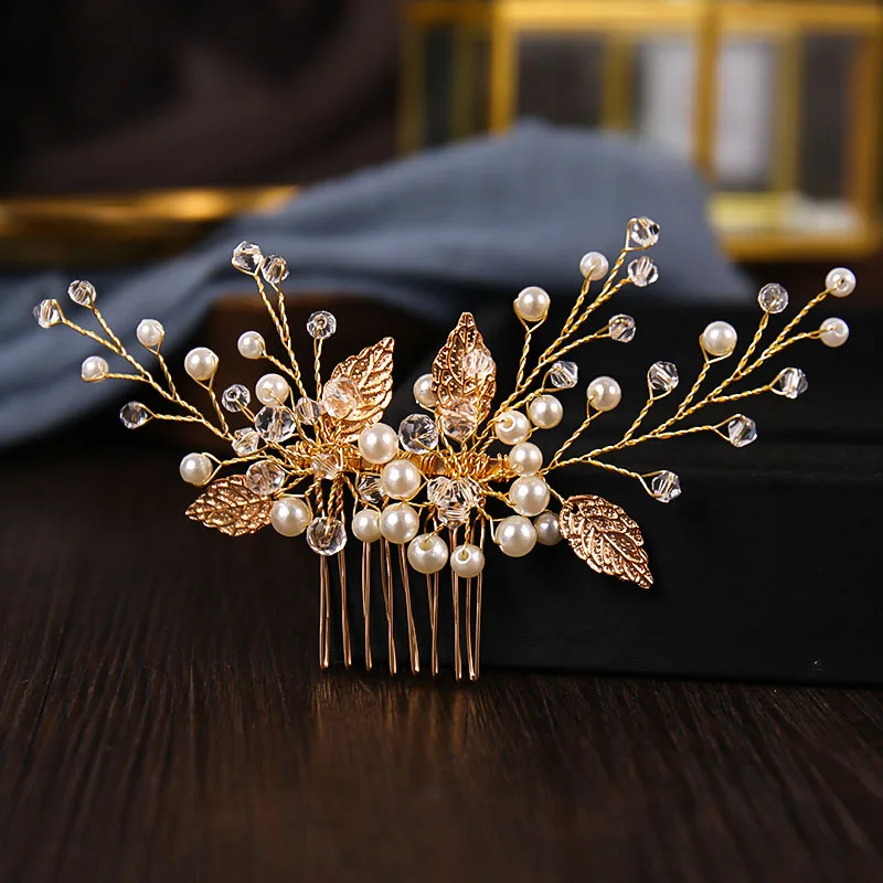 Peigne à cheveux mariage – Élégance Luxueuse