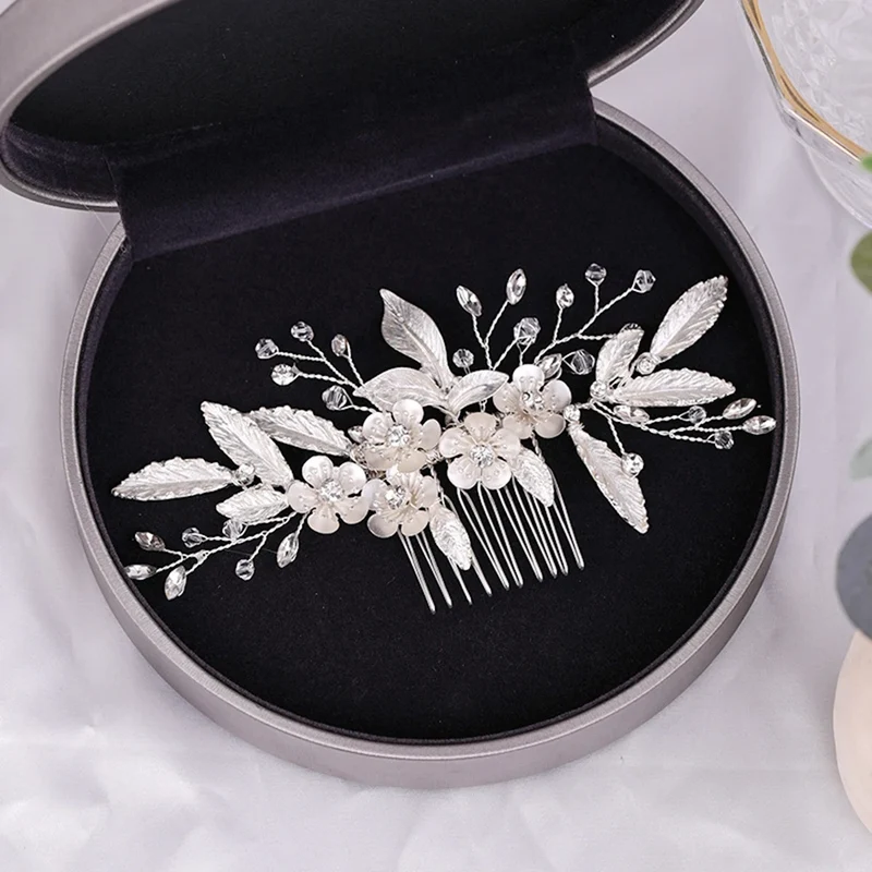 Peigne à cheveux mariage – Élégance Luxueuse