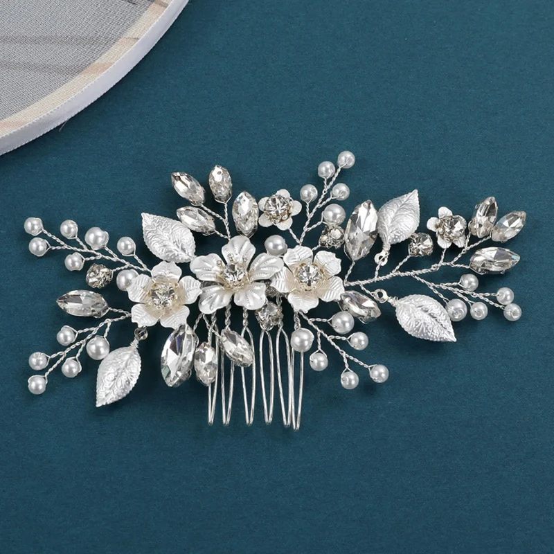 Peigne à cheveux mariage – Élégance Luxueuse