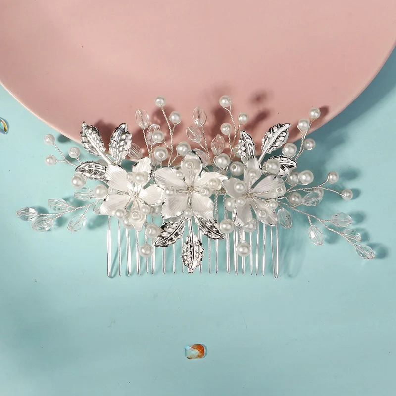 Peigne à cheveux mariage – Élégance Luxueuse