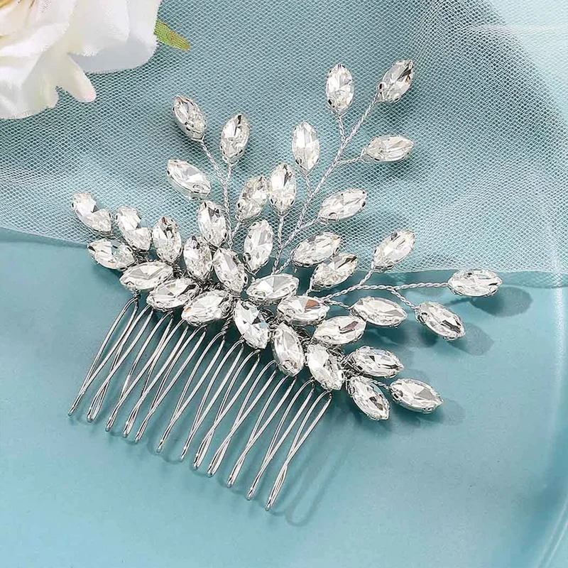 Peigne à cheveux mariage – Élégance Luxueuse