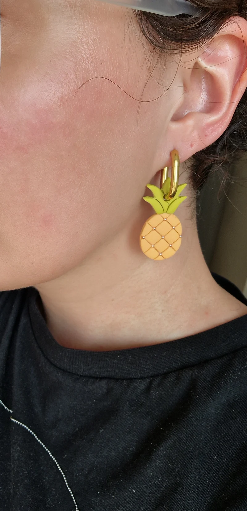 Pampilles "Ananas 🍍"(sans créoles).
