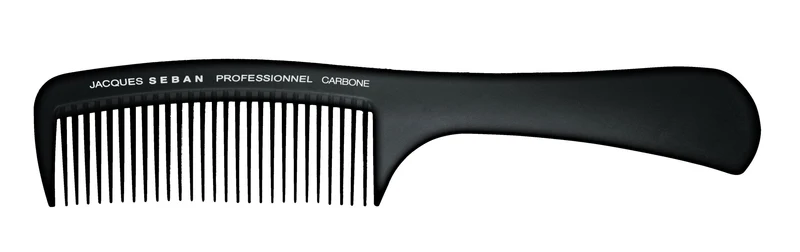 Peigne démêloir carbone avec manche JACQUES SEBAN