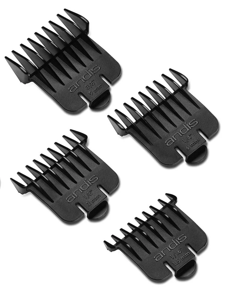 Lot de 4 contre-peignes pour tondeuses ANDIS Superliner ou Superliner+ RT-1