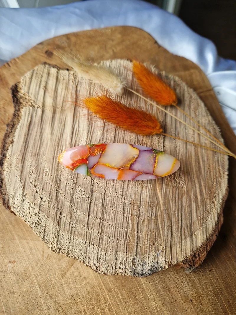 Barrette "Couleurs d'automne "🍁