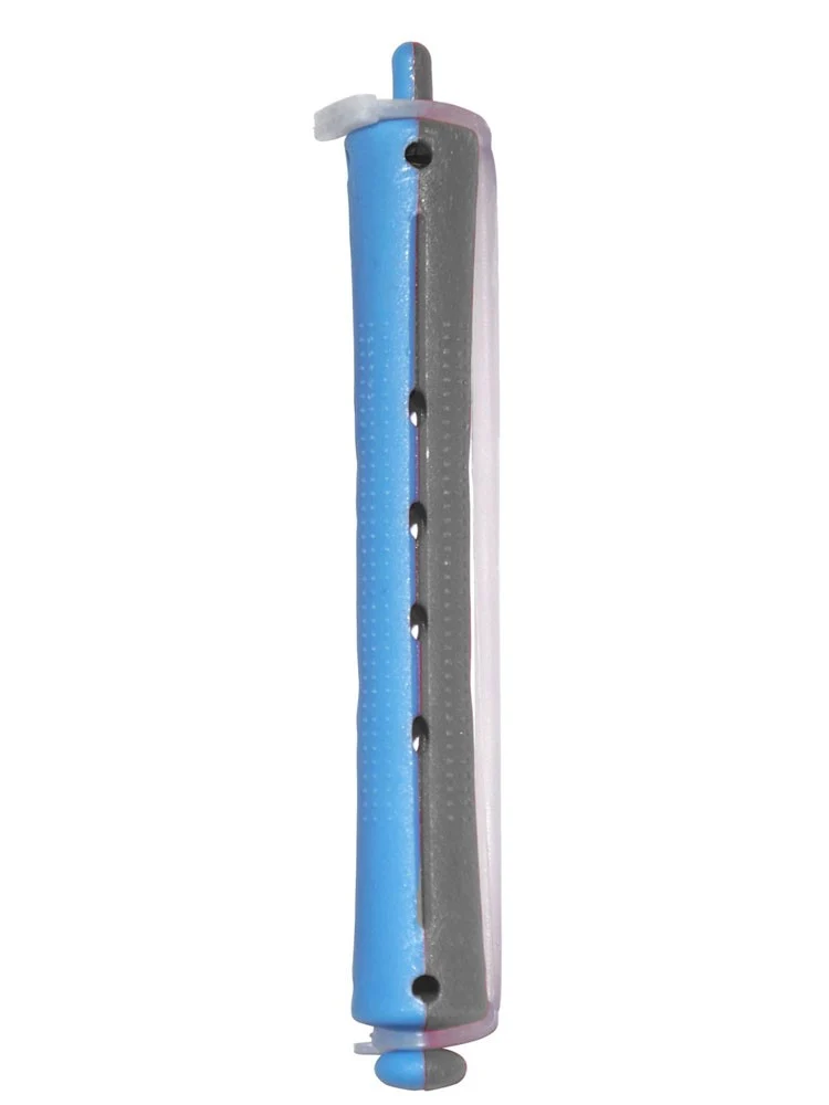 Bigoudis permanente cheveux ECOLE JACQUES SEBAN bleu/gris long X12