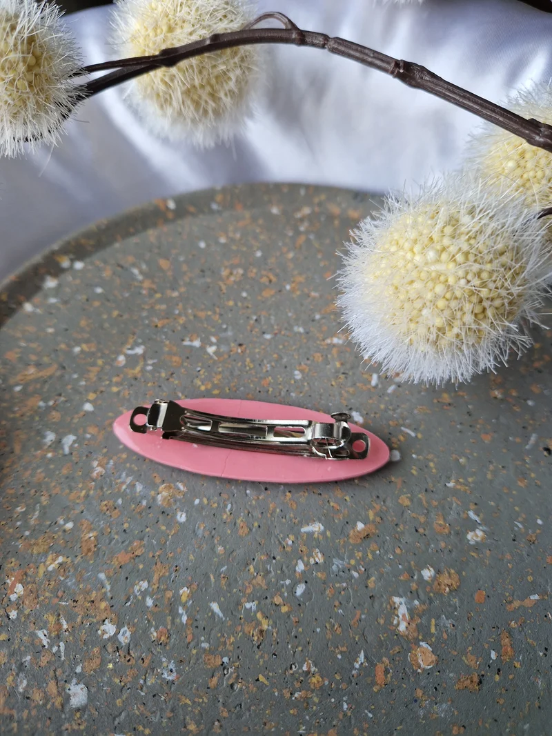 Barrette "Cœurs" (réservée Marine).