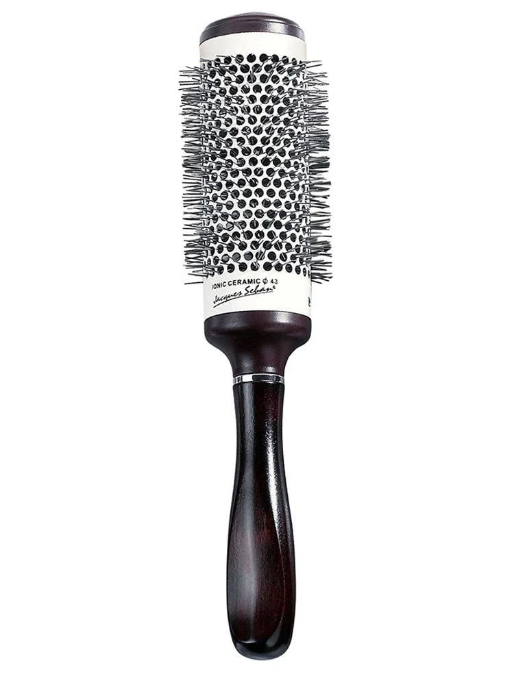 Brosse à cheveux céramique et ionique JACQUES SEBAN 43 mm