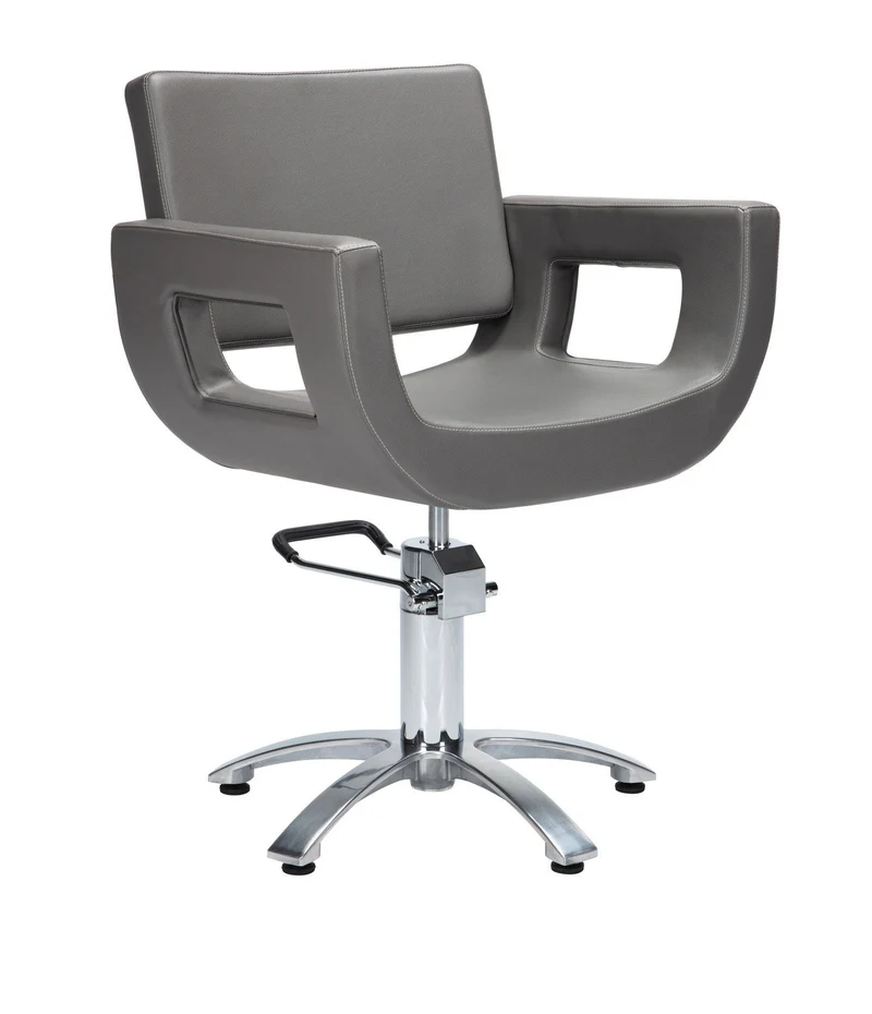 Fauteuil de coiffure ZEPHIR JACQUES SEBAN anthracite