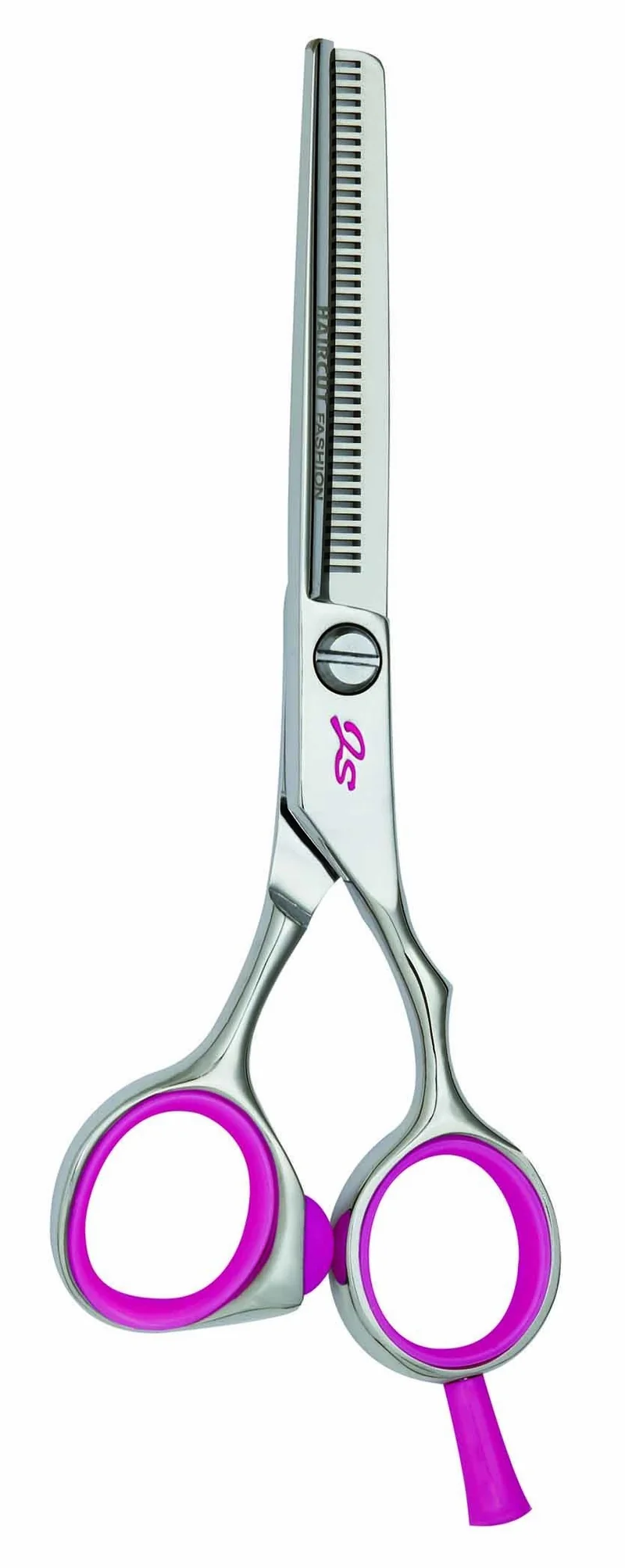 Ciseaux sculpteur FASHION HAIRCUT rose fuchsia 40 dents