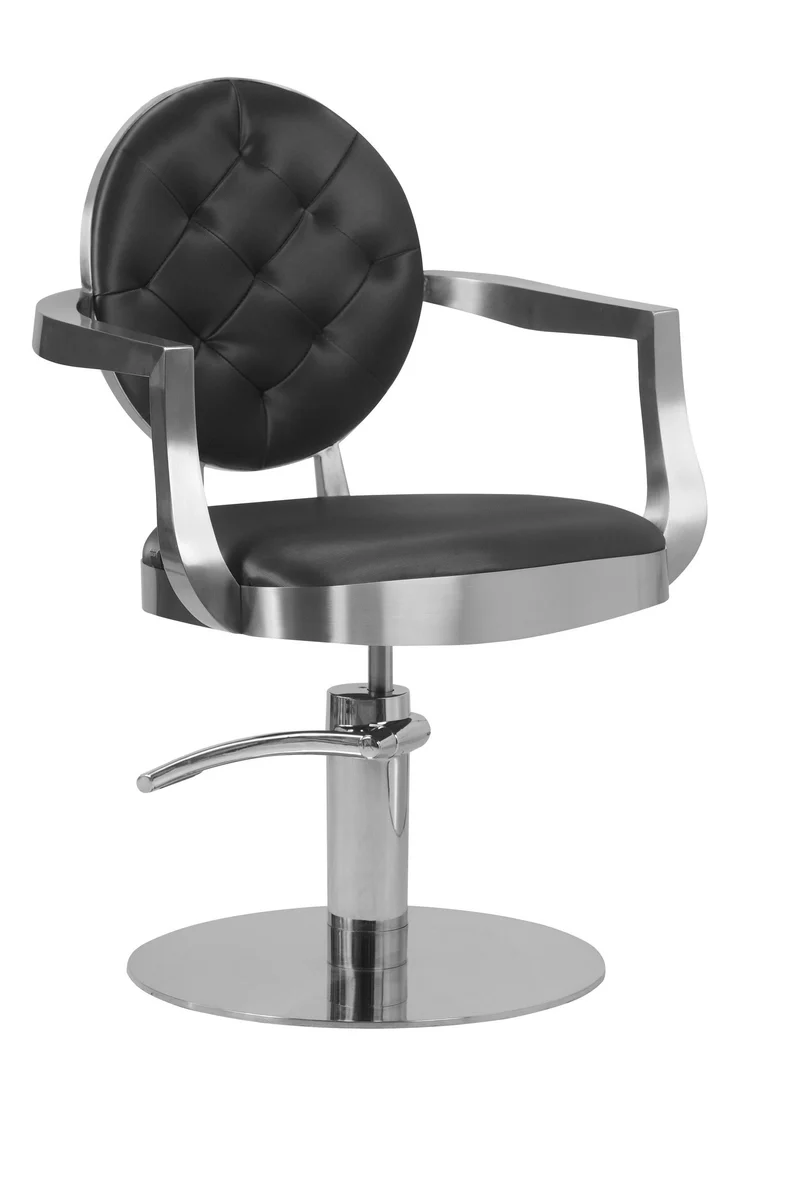 Fauteuil de coiffure OXFORD JACQUES SEBAN noir