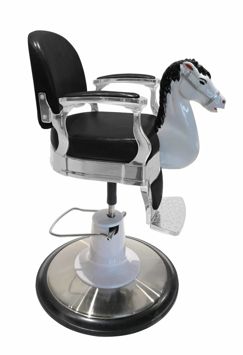 Fauteuil de coiffure enfant MANEGE JACQUES SEBAN noir
